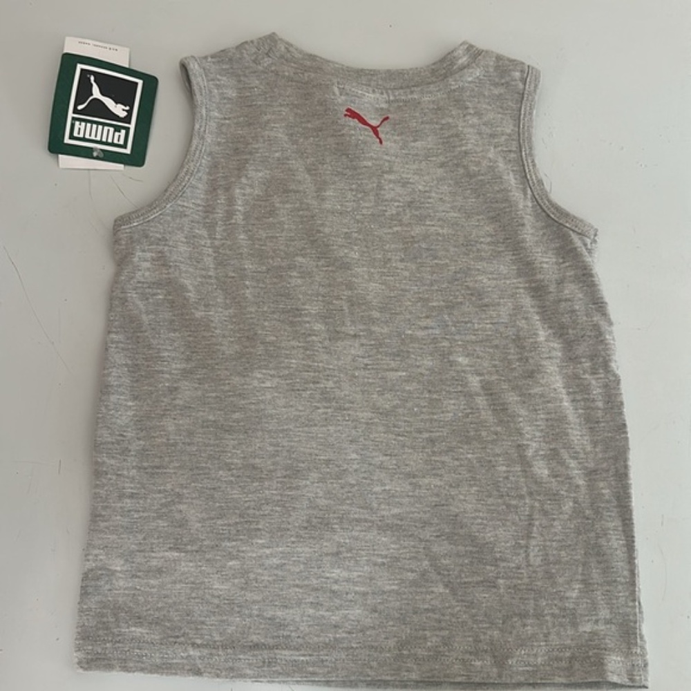 Puma Gray and Black Athletic Shorts Set Baby Boy Size 24 Months NEW - Picture 8 of 11